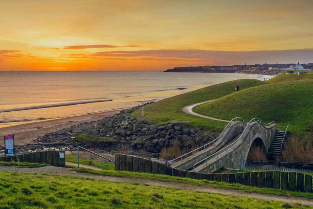 Stunning Whitley Bay Apartment Exterior foto
